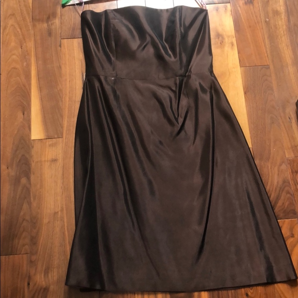 Kathleen Argiro atelier strapless party dress